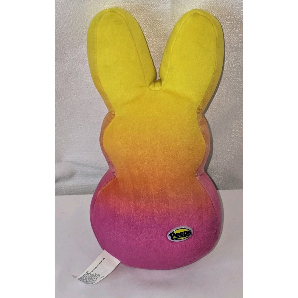 PEEPS PLUSH Colorful Easter Bunny Rabbit 11 Inch Limited Edition - Picture 2 of 5